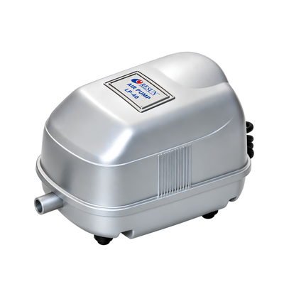 LP40 low noise high pressure 35W air pump for koi ponds, aquariums and pond aeration systems with 50 L/min air flow