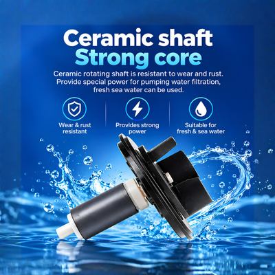 Low Pressure Hi-volume Vertical Pond Pump 40,000l/h 550 watt submersible tube pump for large koi ponds, garden waterfalls, landscape fountains and filtration systems, featuring 5.5m maximum head, 110mm outlet, ceramic shaft and built-in motor protection.