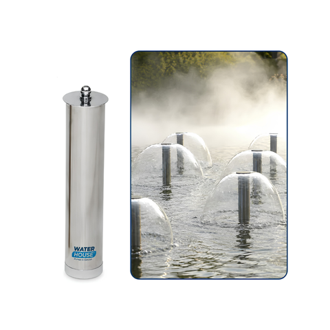 Mushroom Fountain Nozzle for creating smooth mushroom-shaped water displays in ponds, garden fountains and decorative water features
