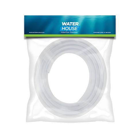 PVC PREPACKED CLEAR TUBING PIPE | 4M ROLL