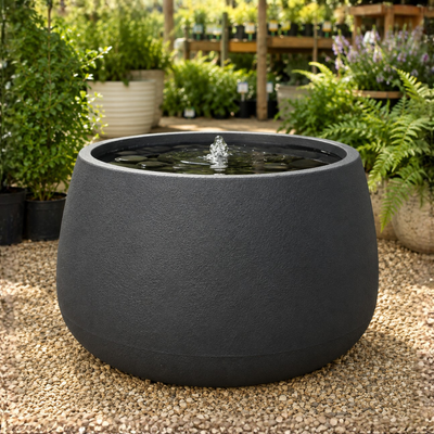 Patio Pot Water Feature for gardens, patios, courtyards and outdoor decorative spaces