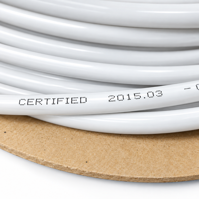 1/4-inch high-pressure patio misting pipe and RO tubing with 6mm outer diameter and 4mm inner diameter, rated for 4 to 8 bar pressure