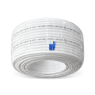 1/4-inch high-pressure patio misting pipe and RO tubing with 6mm outer diameter and 4mm inner diameter, rated for 4 to 8 bar pressure