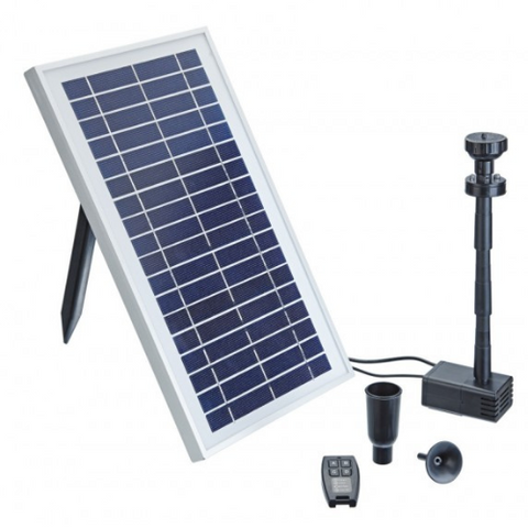Solar Pond 600 Solar Fountain Kit with Remote