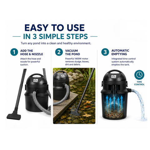 OASE PONDOMATIC POND & POOL VACUUM CLEANER