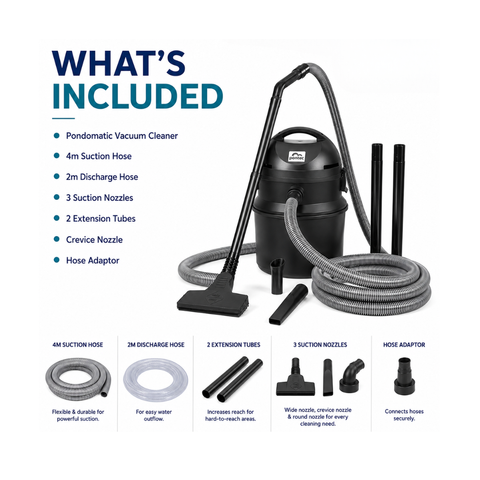 OASE PONDOMATIC POND & POOL VACUUM CLEANER