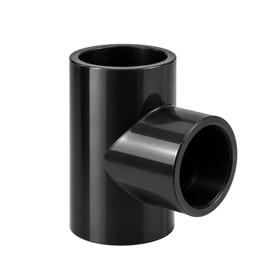 50mm Pool Tee 90° with three socket connections for swimming pool pipework