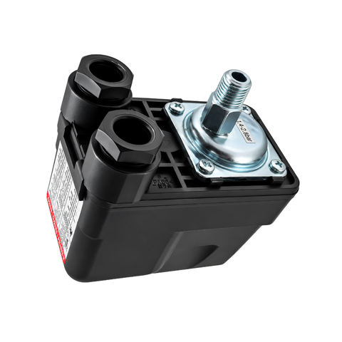 PS-02C adjustable water pump pressure switch with 1.4 to 5.6 bar pressure range for booster pumps and pressure vessel systems