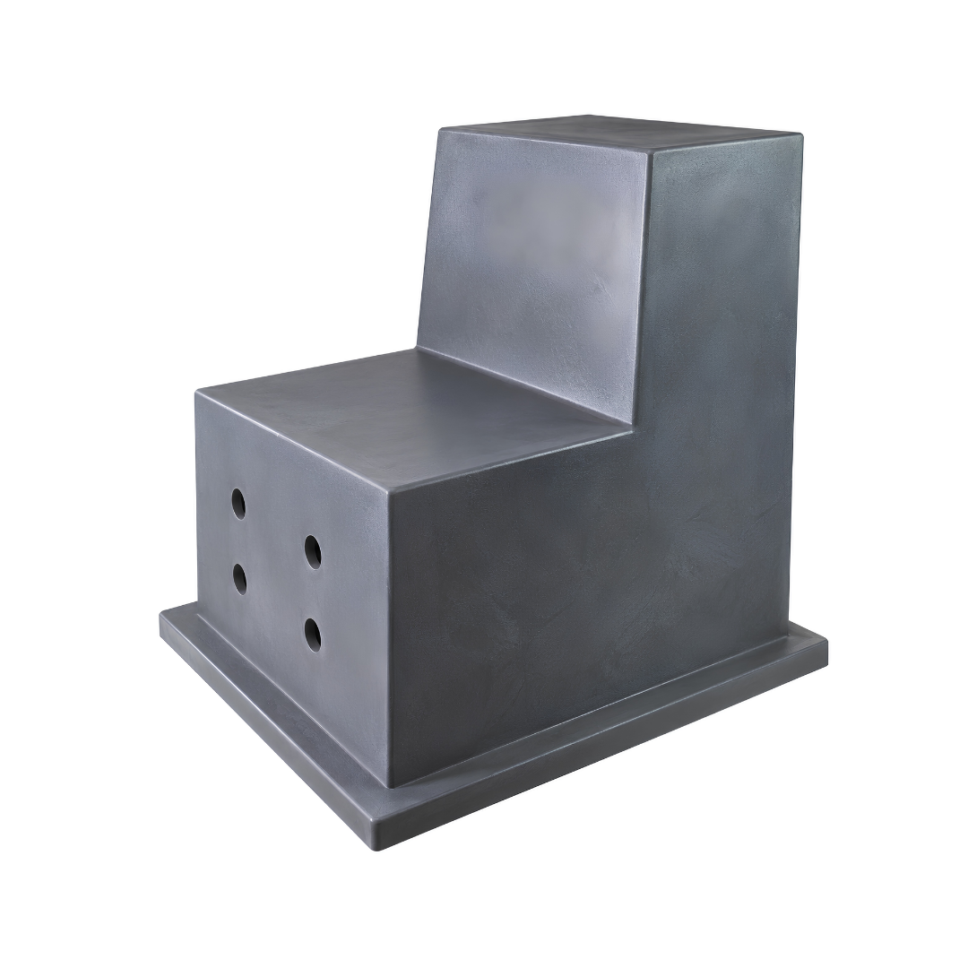 Outdoor water pump cover with ventilation openings, 40 × 55 × 55 cm, for protecting pool, irrigation and water pump installations