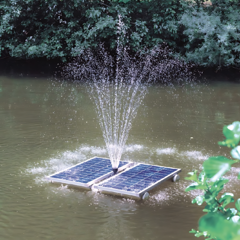 Solar Floating Fountain and Aerator - 5000 L/H