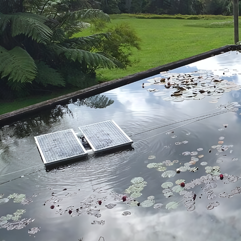 Solar Floating Fountain and Aerator - 5000 L/H