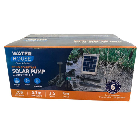 All-in-One Patio or Small Garden Fountain Water Feature