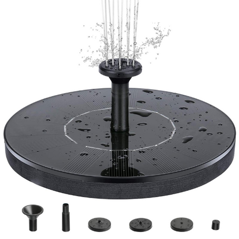 Floating Solar Fountain 7V 1.4W