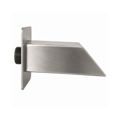 Square Stainless Steel Wall Spout for creating smooth cascading water flows in garden fountains, water walls and decorative water features