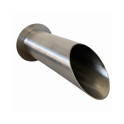 Stainless Steel Wall Spout for garden fountains, water walls, ponds and decorative water features
