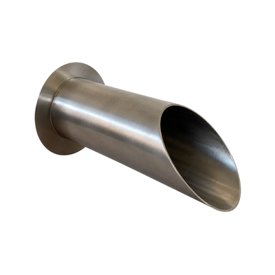 Stainless Steel Wall Spout for garden fountains, water walls, ponds and decorative water features