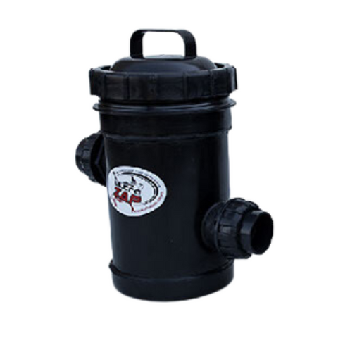 WATERHOUSE 50mm Vacuum Pressure Inline Leaf Trap for Ponds - 160mm Diameter