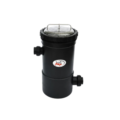 Ultra Zap 50mm Vacuum Pressure Inline Leaf Trap for Ponds - 160mm Diameter
