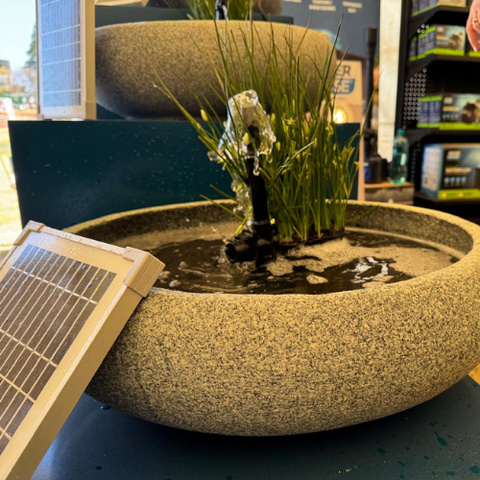 All-in-One Patio or Small Garden Fountain Water Feature