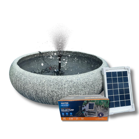 All-in-One Patio or Small Garden Fountain Water Feature