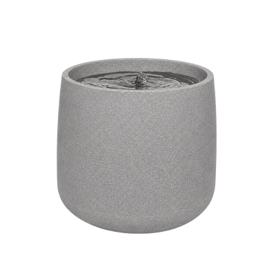 Urban Ripple contemporary outdoor water feature for gardens, patios, courtyards and landscaped spaces
