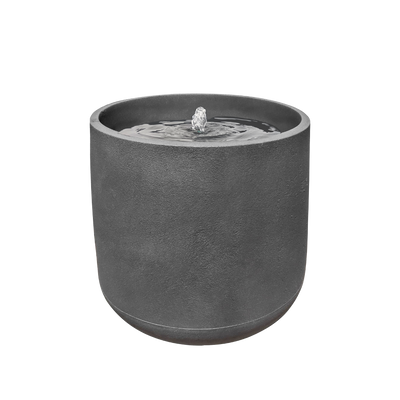 Urban Ripple contemporary outdoor water feature for gardens, patios, courtyards and landscaped spaces
