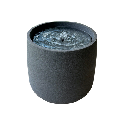 Urban Ripple contemporary outdoor water feature for gardens, patios, courtyards and landscaped spaces