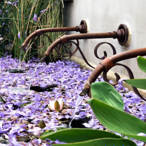 WATERHOUSE Vintage Water Spout with Casting Back