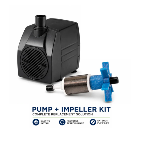 Waterhouse WH1200 1200 L/h Submersible Pond and Fountain Pump with 2.5m maximum lift for ponds, fountains and decorative water features