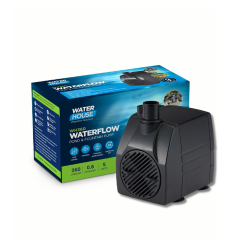 WATERHOUSE 360L/H POND AND FOUNTAIN PUMP – WH360