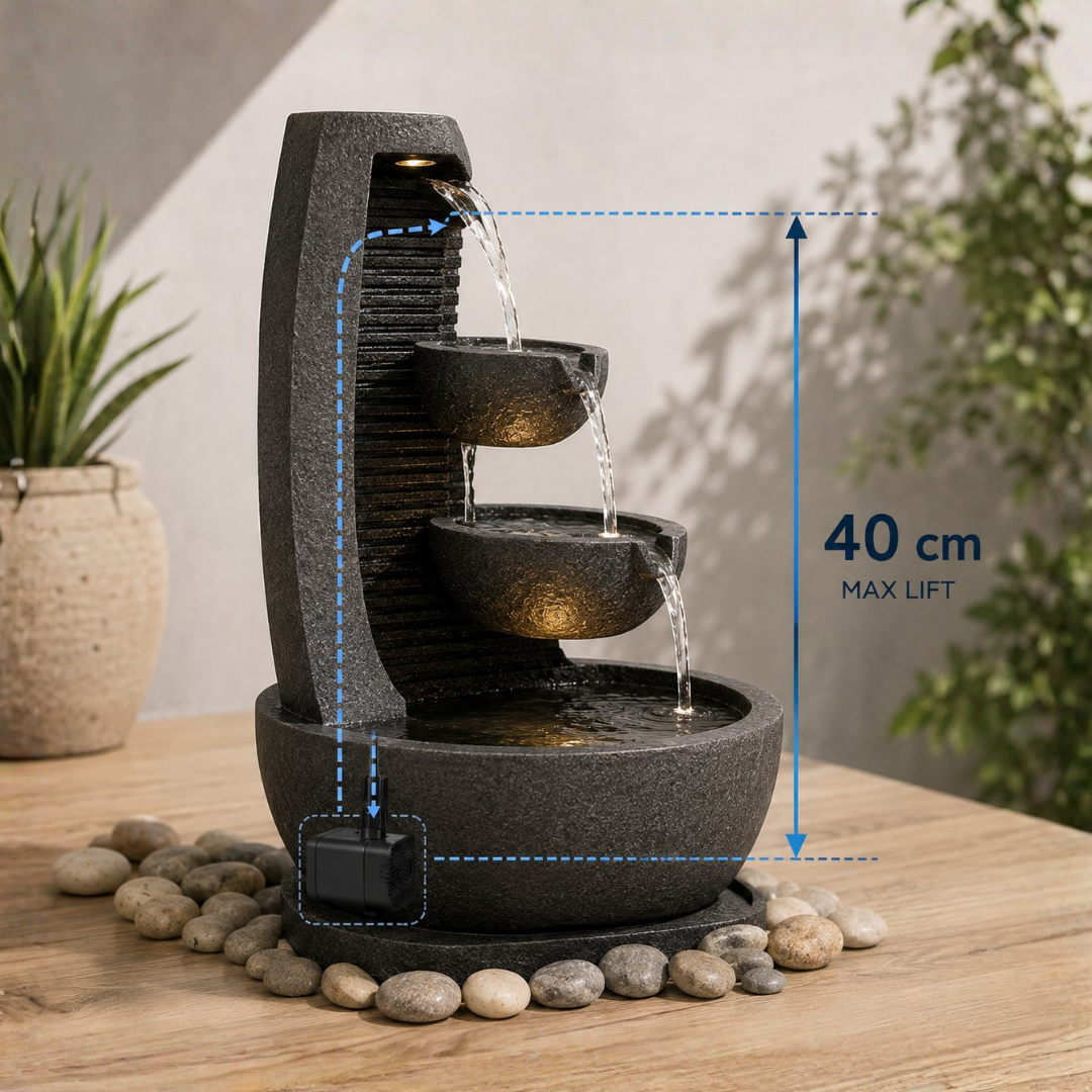 Waterhouse WH360 360 L/h Submersible Pond and Fountain Pump for ponds, fountains and decorative water features