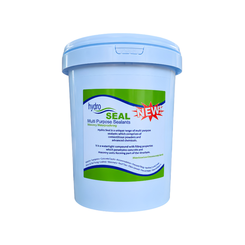 Hydro Seal 2kg charcoal cement-based waterproofing for garden ponds, fountains, water features, concrete and masonry surfaces