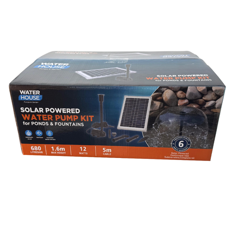 Solar Submersible Pond Pump 680L/H