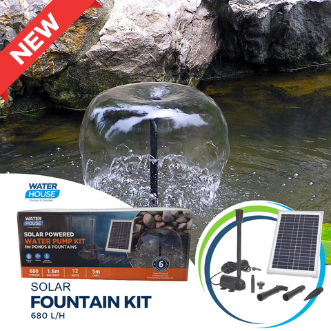 Solar Submersible Pond Pump 680L/H