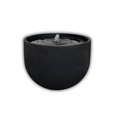 ZenSphere Fountain Bowl – Contemporary Outdoor Water Feature