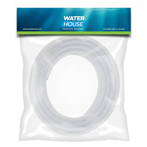 WATERHOUSE PVC 6MM CLEAR TUBING PIPE | 4M ROLL