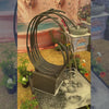 Large Modern Abstract Black Water Feature in rust-resistant stainless steel with pump and water tank included