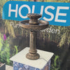 Vintage 2-Tier Water Feature with antique bronze finish, ornate pedestal and cascading water, ideal for indoor and outdoor spaces.