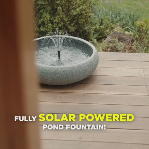 Waterhouse All-in-One Patio or Small Garden Fountain Water Feature
