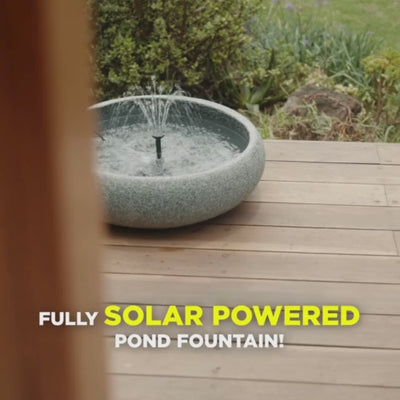 Waterhouse All-in-One Patio or Small Garden Fountain Water Feature